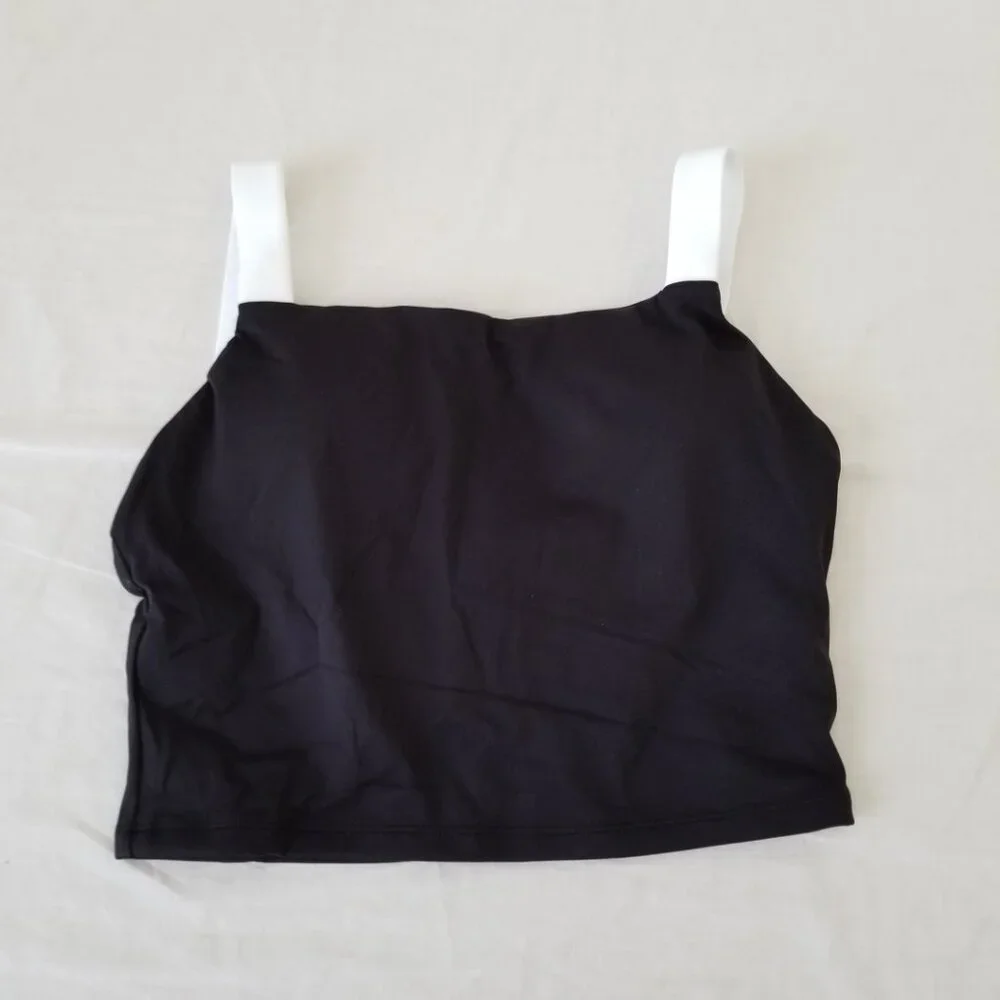 NEW! Longline High-Impact Lined Support Sports Athletic Bra with Removable Cups - Picture 11 of 15